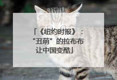 《纽约时报》：“丑萌”的拉布布让中国变酷