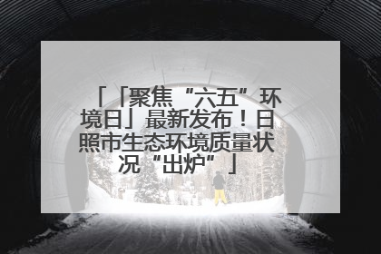 「聚焦“六五”环境日」最新发布！日照市生态环境质量状况“出炉”
