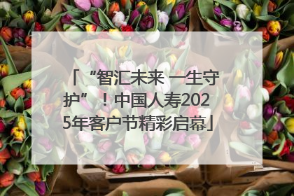 “智汇未来 一生守护”！中国人寿2025年客户节精彩启幕