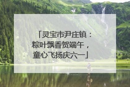 灵宝市尹庄镇：粽叶飘香贺端午，童心飞扬庆六一