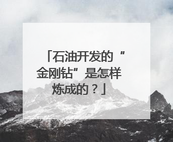 石油开发的“金刚钻”是怎样炼成的？