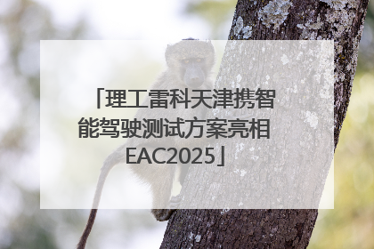 理工雷科天津携智能驾驶测试方案亮相EAC2025