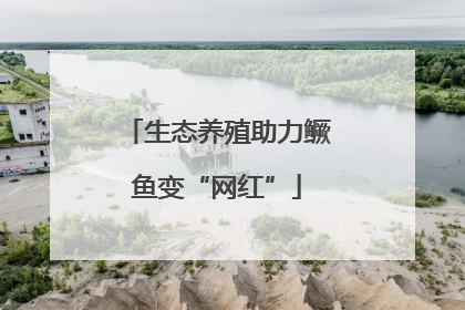 生态养殖助力鳜鱼变“网红”