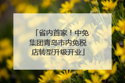 省内首家！中免集团青岛市内免税店转型升级开业