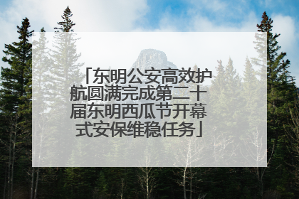 东明公安高效护航圆满完成第二十届东明西瓜节开幕式安保维稳任务