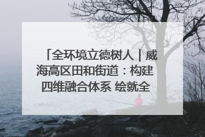 全环境立德树人｜威海高区田和街道：构建四维融合体系 绘就全环境立德树人新画卷