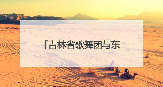 吉林省歌舞团与东北亚教育集团联合培养音乐舞蹈学院揭牌仪式圆满成功