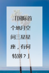 国际首个地月空间三星星座，有何特别？