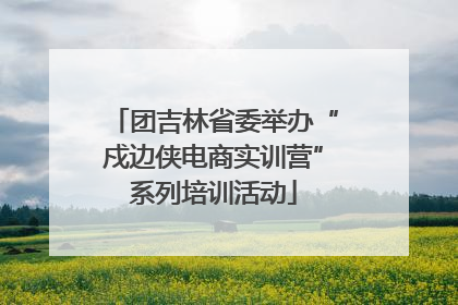 团吉林省委举办“戍边侠电商实训营”系列培训活动