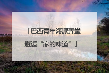 巴西青年海派弄堂邂逅“家的味道”