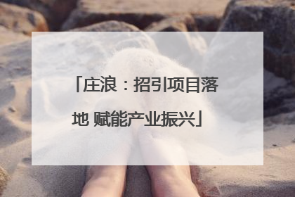 庄浪：招引项目落地 赋能产业振兴