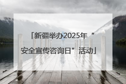 新疆举办2025年“安全宣传咨询日”活动