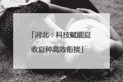 河北：科技赋能夏收夏种高效衔接