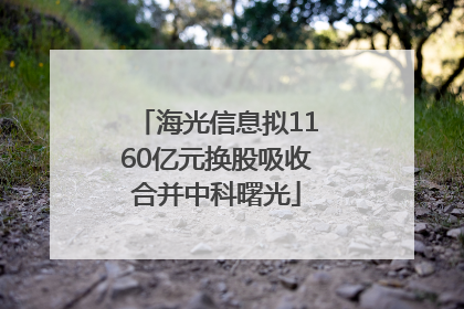 海光信息拟1160亿元换股吸收合并中科曙光