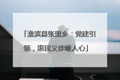 淮滨县张里乡：党建引领，惠民义诊暖人心
