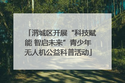 渭城区开展“科技赋能 智启未来”青少年无人机公益科普活动
