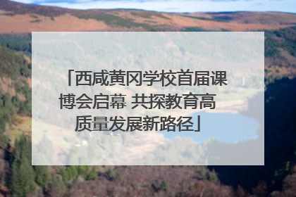 西咸黄冈学校首届课博会启幕 共探教育高质量发展新路径