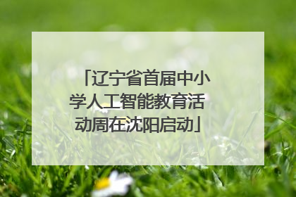 辽宁省首届中小学人工智能教育活动周在沈阳启动