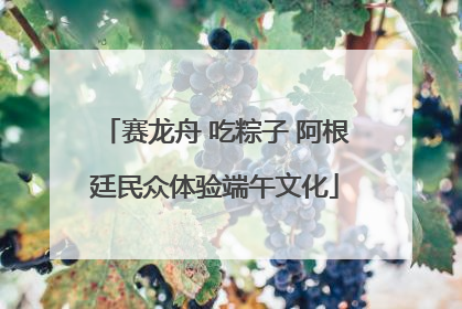 赛龙舟 吃粽子 阿根廷民众体验端午文化