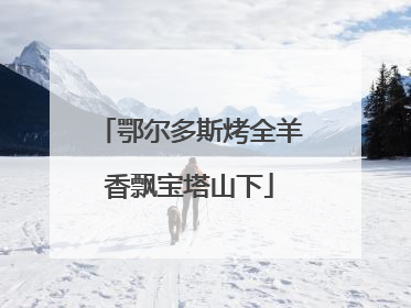 鄂尔多斯烤全羊香飘宝塔山下
