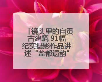 镜头里的自贡古建筑 91幅纪实摄影作品讲述“盐都遗韵”的历史记忆