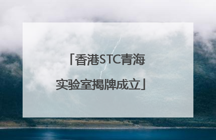香港STC青海实验室揭牌成立