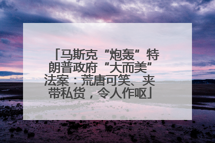 马斯克“炮轰”特朗普政府“大而美”法案：荒唐可笑、夹带私货，令人作呕