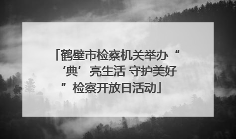 鹤壁市检察机关举办“‘典’亮生活 守护美好”检察开放日活动
