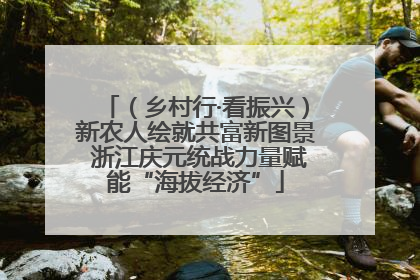 （乡村行·看振兴）新农人绘就共富新图景 浙江庆元统战力量赋能“海拔经济”