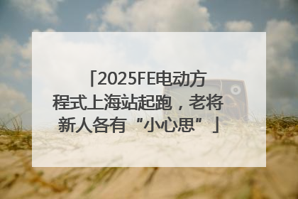 2025FE电动方程式上海站起跑，老将新人各有“小心思”