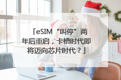 eSIM“叫停”两年后重启，卡槽时代即将迈向芯片时代？